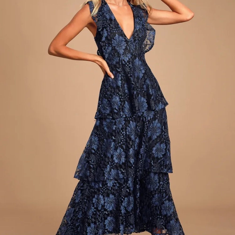 Lulus Floral dress